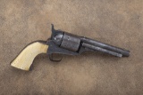 Antique Colt, Open Top Revolver, .44 caliber, SN 6, with ivory grips.  The Colt Open Top was the for