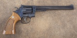 Very desirable Smith & Wesson, Model 17-4, Double Action Revolver, .22 LR caliber, SN 3LK0500, 8 1/4