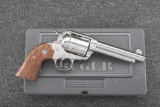 Boxed Ruger, Vaquero, Single Action Revolver, .45 COLT caliber, SN 57-38382, 5 1/2