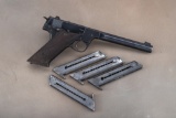 Hi-Standard, Model H-D Military, .22 caliber Auto Pistol, SN 155863, 6 5/8