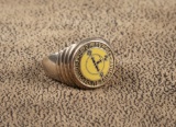Scarce, vintage 10kt gold Ring, marked 
