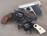 This  consists of the following three firearms:  (1) Jennings, J-22, .22 caliber Auto Pistol, SN 618