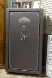 Large Safe by UNICAN, sold by Security Products of Waco, Texas.  This was a secondary safe that Leo
