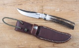 Randall made Side Knife in original Randall made leather sheath in like new condition.  Blade measur