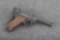 German Luger, Model P 08, 9 MM caliber, Auto Pistol, SN 10714, 4 1/2