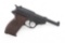Walther, Model P-38, 9 MM Auto Pistol, SN 9696bac44, 4 3/4