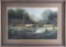 Framed and numbered Print, signed at lower left by noted artist Dennis Schmidt, 445 / 500, untitled,