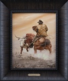 Oil on Canvas by noted  Texas Artist Kenneth Wyatt (1930), signed lower right, titled 