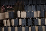 Wooden Crate containing 42 full clips of M2 .30 caliber Cartridges,  totaling 346 rounds, also inclu