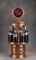 Extremely rare brass & copper, Hot Soda Dispenser, circa 1890, 