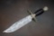 Fine, antique Bowie Knife.  Ricasso is marked 