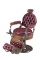 ATTENTION COLLECTORS OF KOKEN BABERSHOP ITEMS:  The finest Koken Barber Chair in existence!  Early,