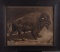 Antique original framed Lithograph, titled 