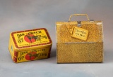 Two antique Advertising Tins in exceptionally good condition.  One is for 