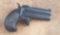 A Remington, Double Derringer, SN L97473, manufactured circa 1866-1935, .41 RIMFIRE SHORT caliber, 3