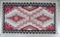 Fine Navajo Rug in rich red colors, great geometrics, very fine condition, great eye appeal, 77