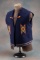Wool, Dress Vest with multi-color bead work front and back, nice condition, sold with full beaded Ba