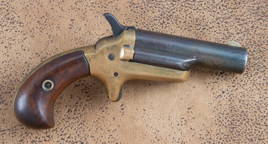 Colt, 3rd Model, Derringer, manufactured circa 1870, .41 RIMFIRE caliber, Single Shot, SN 20019, 2 1