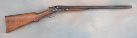 Antique double barrel Coach Gun manufactured by Eclipse Gun Company, SN 65229, 12 gauge, 22" barrels