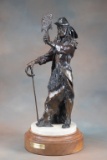 An original Bronze Sculpture by CA artist Fritz White (1930-2010), titled 