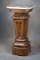 High quality, ornate antique oak Pedestal, circa 1900-1910, very desirable shape and style, fancy ca