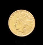 Indian Head, dated 1932, $10.00 Gold Coin.