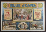 Early framed advertisement for 