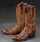 Pair of hand made Ammons, tall top Dress Boots, 10 1/2