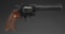 High condition Colt Python, Double Action Revolver, .358 MAG caliber, SN K43596, bright blue origina