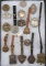 Collection of 16 Watch Fobs, including one marked 
