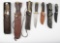 Group of Seven Side Knives, most are in as new condition.                                           