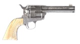 Factory Engraved Antique Colt, SAA Revolver, .45 COLT caliber, SN 121721, 4 3/4