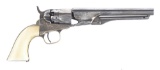 Factory Engraved Colt, Model 1862 Police Percussion Revolver, .36 caliber, SN 8808, manufactured 186