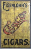 Early wooden, hand painted Advertising Board for 