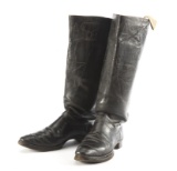 Pair of early tall top Boots, 14