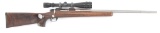 Fine custom Shilen, DGA Repeater, Bolt Action Rifle, SN 981, .6 MM Remington caliber, 26