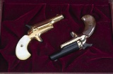 Pair of Colt Lord & Lady Derringers, single shot, .22 SHORT caliber in consecutive Serial Numbers, 3