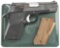 Star Interarms, Model SA, Auto Pistol, .45 ACP caliber, SN 1481455, blue finish, 4