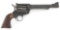 Ruger Black Hawk, Flat Top, Single Action Revolver, .44 MAG caliber, SN 2980, blue finish, 6 1/2