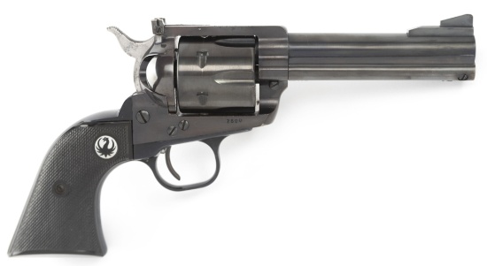 Ruger Black Hawk, Flat Top, Single Action Revolver, .357 caliber, SN 7590, manufactured 1957, excell