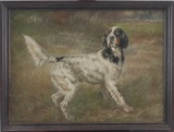 An original framed Lithograph marked at lower left 
