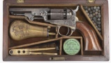 Antique, Cased, Inscribed Colt, 1849 Pocket Model, SN 264942, IDâ€™d to Medal of Honor recipient and