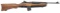 Ruger, Mini 14, Semi Automatic Rifle, .223 caliber, SN 182-00044, blue finish with rub on barrel, 18