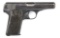 F.N., Model 1910, Semi Automatic Pistol, 7.65 MM caliber (.32 ACP), SN 444644, blue finish, 3 1/2