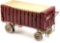 Fantastic vintage, miniature Circus Wagon marked 