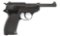 Walther, Model P38, Semi Automatic Pistol, 9 MM caliber, SN 311437, blue finish, 4 7/8