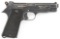 MAC, Model 1935S, Automatic Pistol, .7.65 MM caliber (.32 ACP), SN C3715, 4 1/3