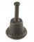 Heavy bronze Bell with handle, dated 