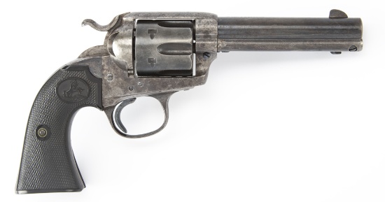 Colt, Bisley Model, SAA Revolver, .32 WCF caliber, SN 250775, manufactured in 1904, blue finish, 3 3