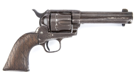 Antique Colt, SAA Revolver, .45 caliber, SN 25392, manufactured in 1876, with 4 3/4" barrel.  The se